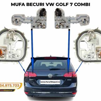 VW Golf 7 combi fasung cu circuit becuri tripla lampa spate